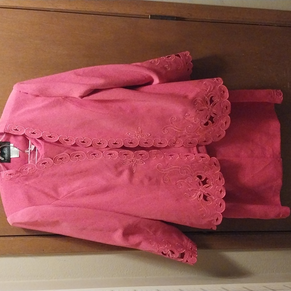 3 pc pink dress suit